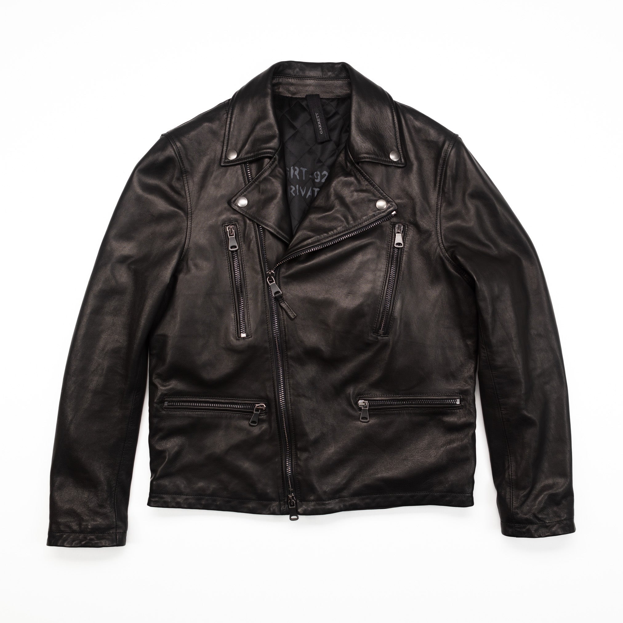 The Chiodo Jacket in Black Leather
