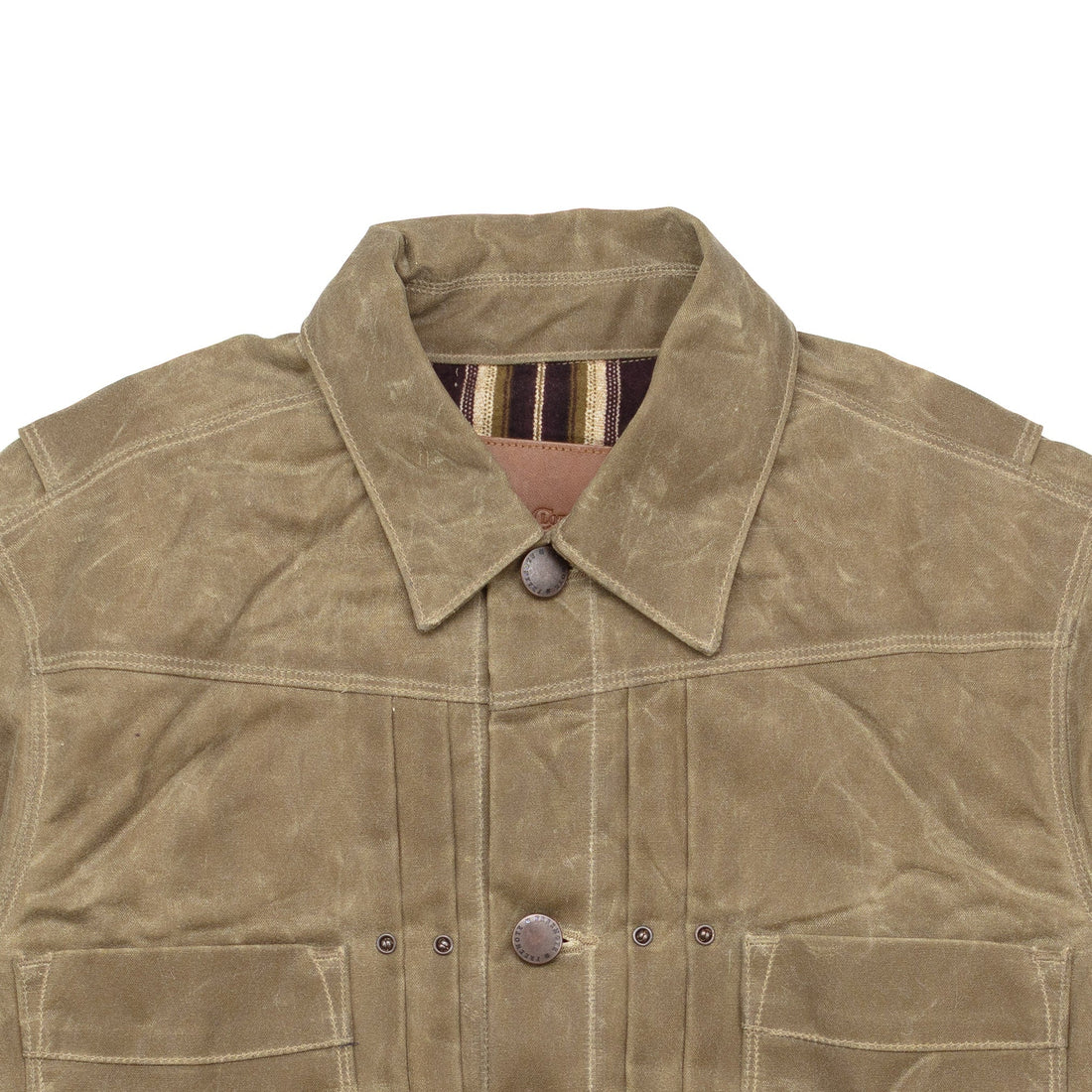 Waxed Riders Jacket in Tobacco