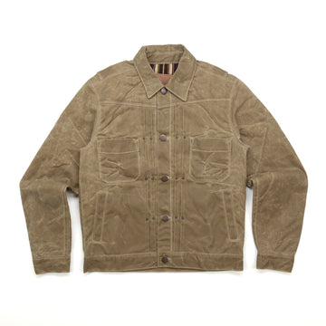 Waxed Riders Jacket in Tobacco