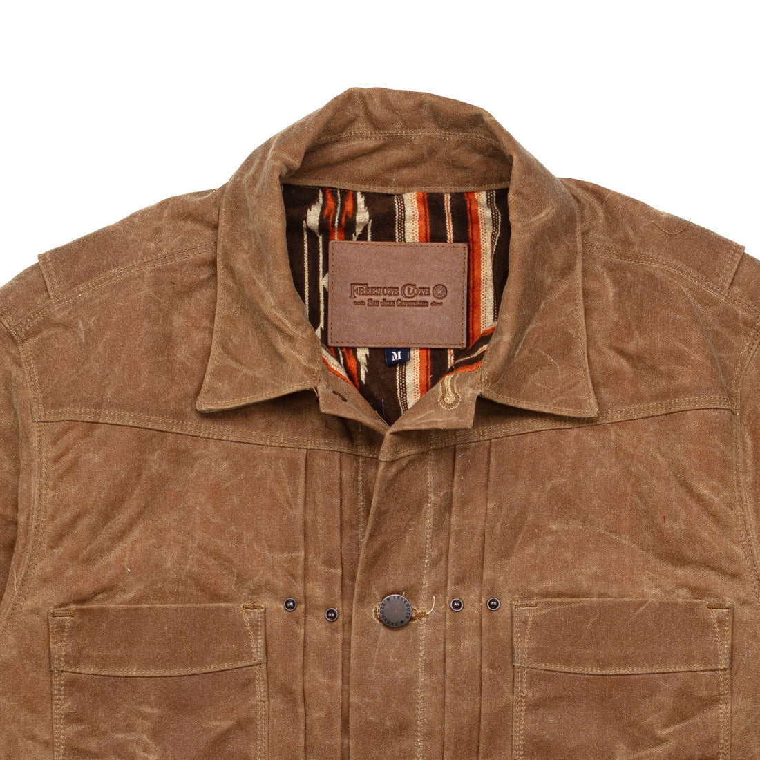 Waxed Riders Jacket - Rust