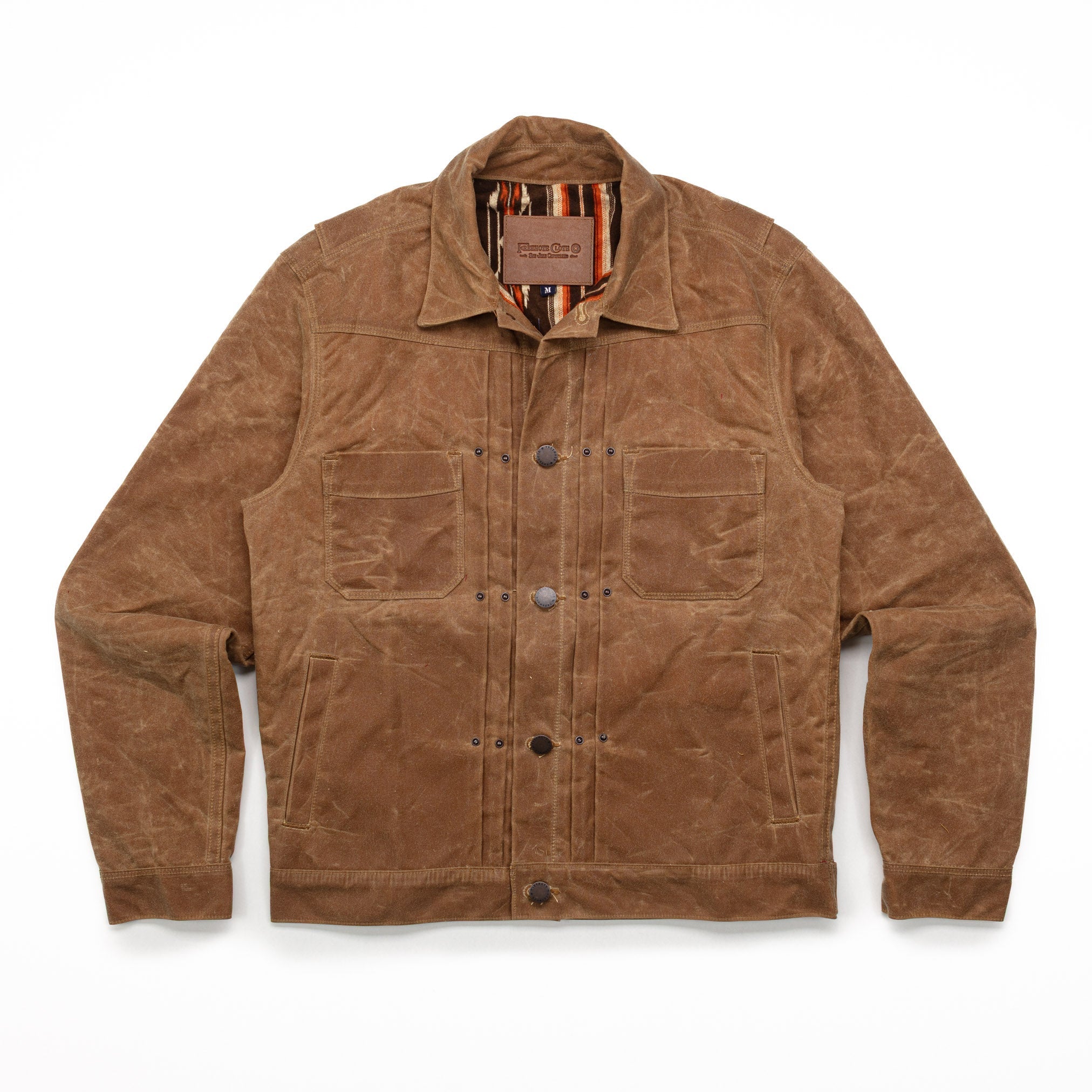 Waxed Riders Jacket - Rust