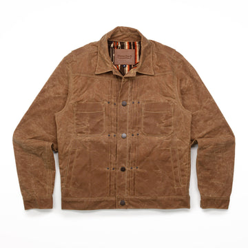 Waxed Riders Jacket - Rust