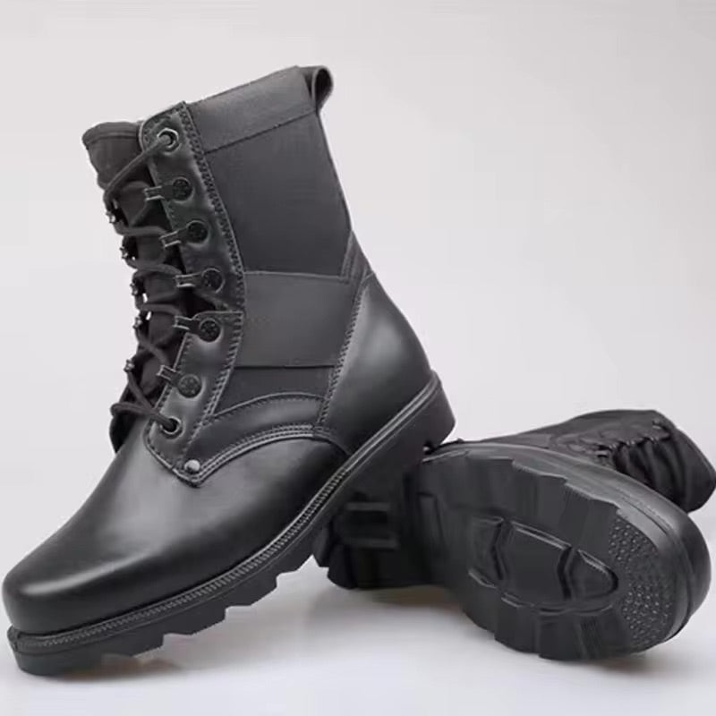 Axel's Combat High Boots