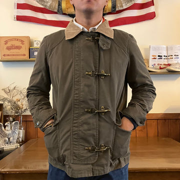 Olive Green Duffle - Style Jacket