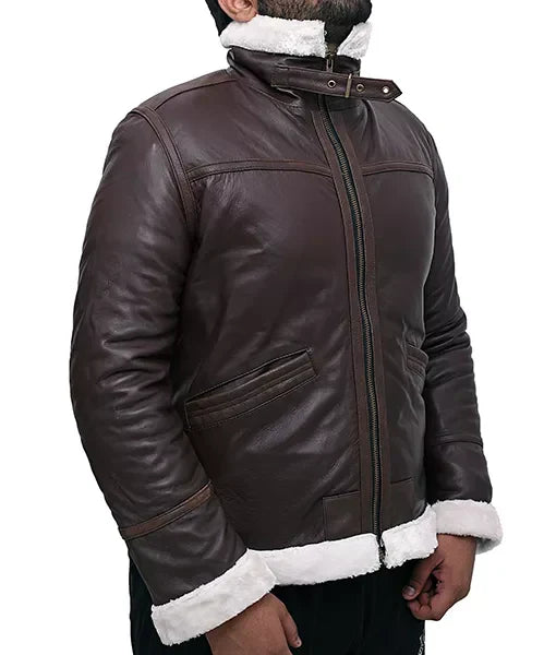 Classic Brown Aviator Jacket
