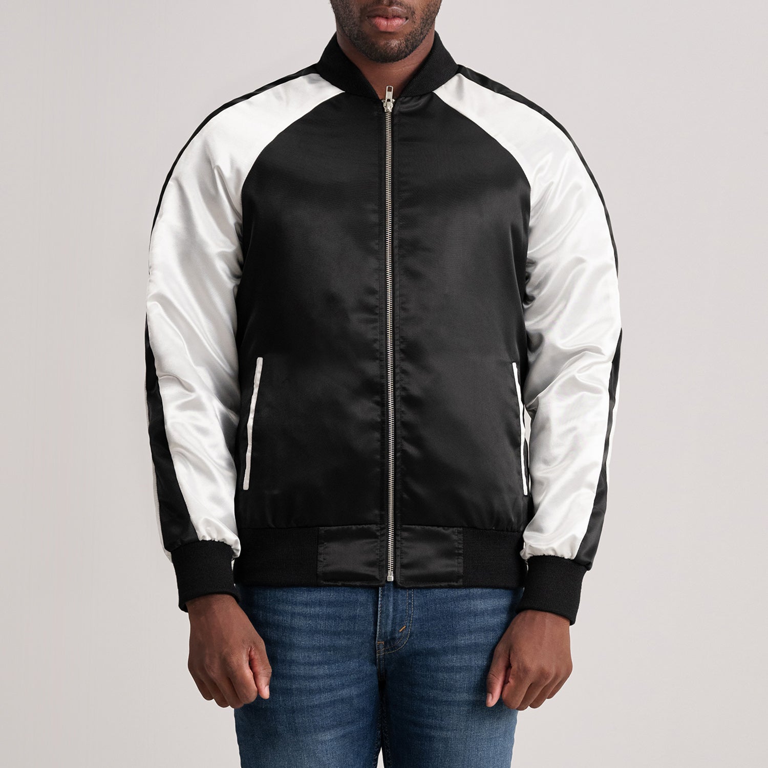 Clarke Black Varsity Jacket