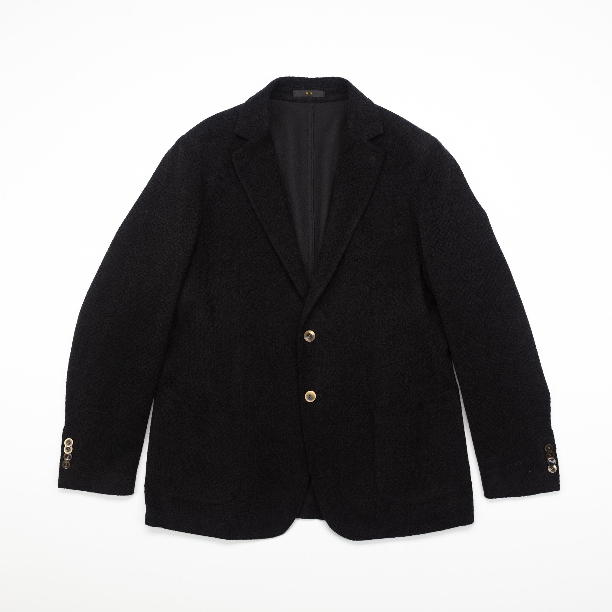Soft Stitch Blazer in Black