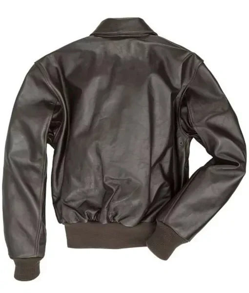 Joe Biden A2 Brown Leather Jacket