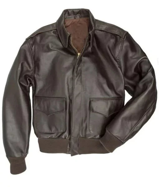 Joe Biden A2 Brown Leather Jacket