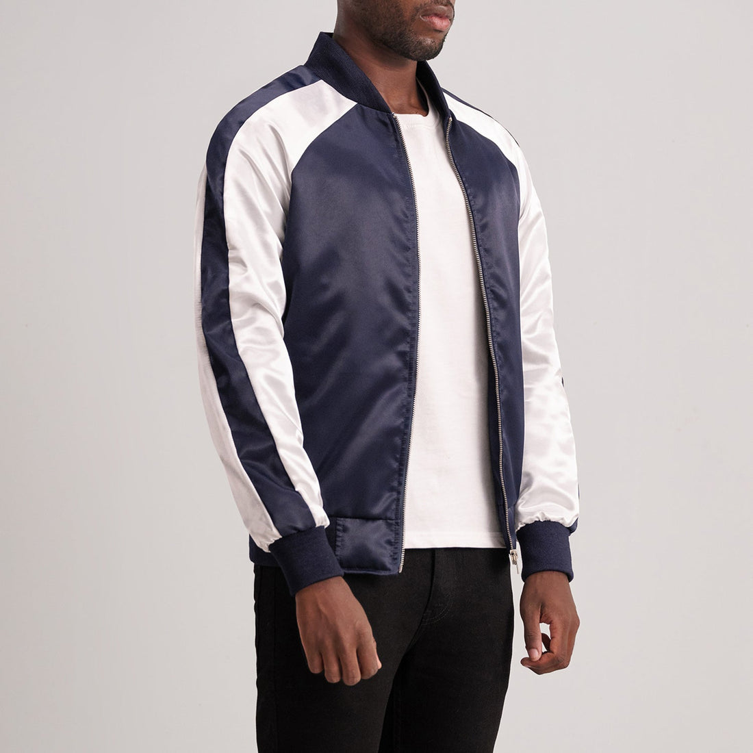Clarke Blue Varsity Jacket