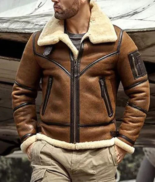 Men’s Aviator B3 Flight Shearling Jacket