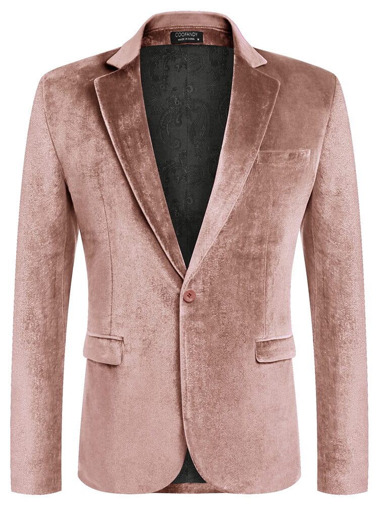 Luxury Velvet Blazer Jacket (US Only)