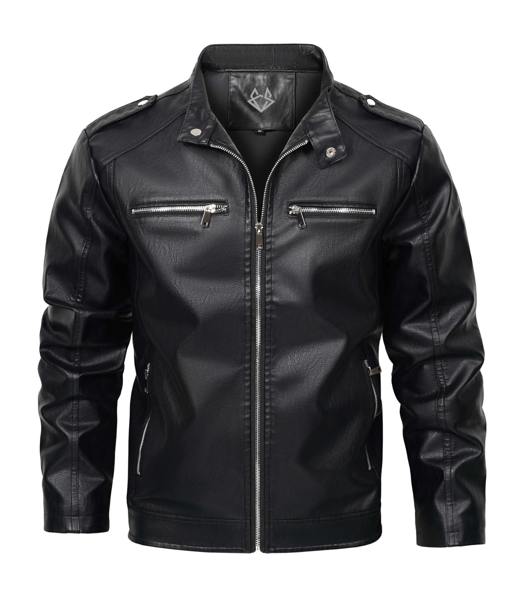 Axel Classic Black Biker Leather Jacket