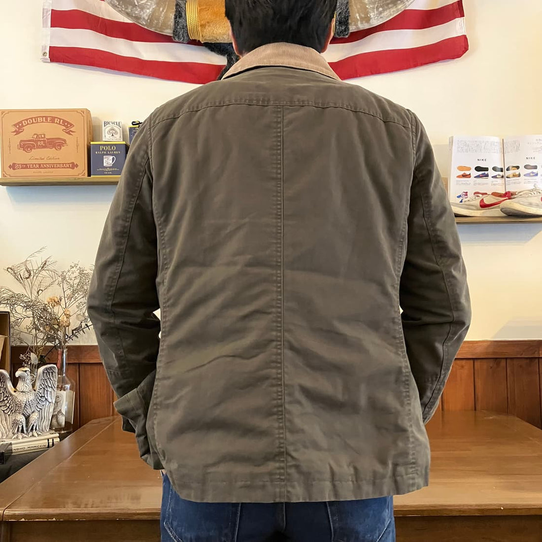 Olive Green Duffle - Style Jacket