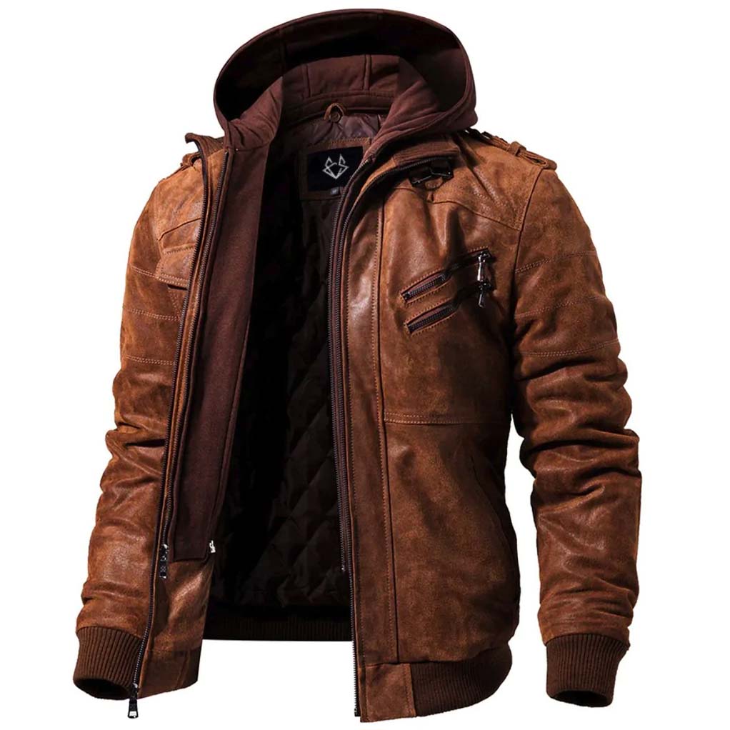 Axel Pigskin Leather Jacket